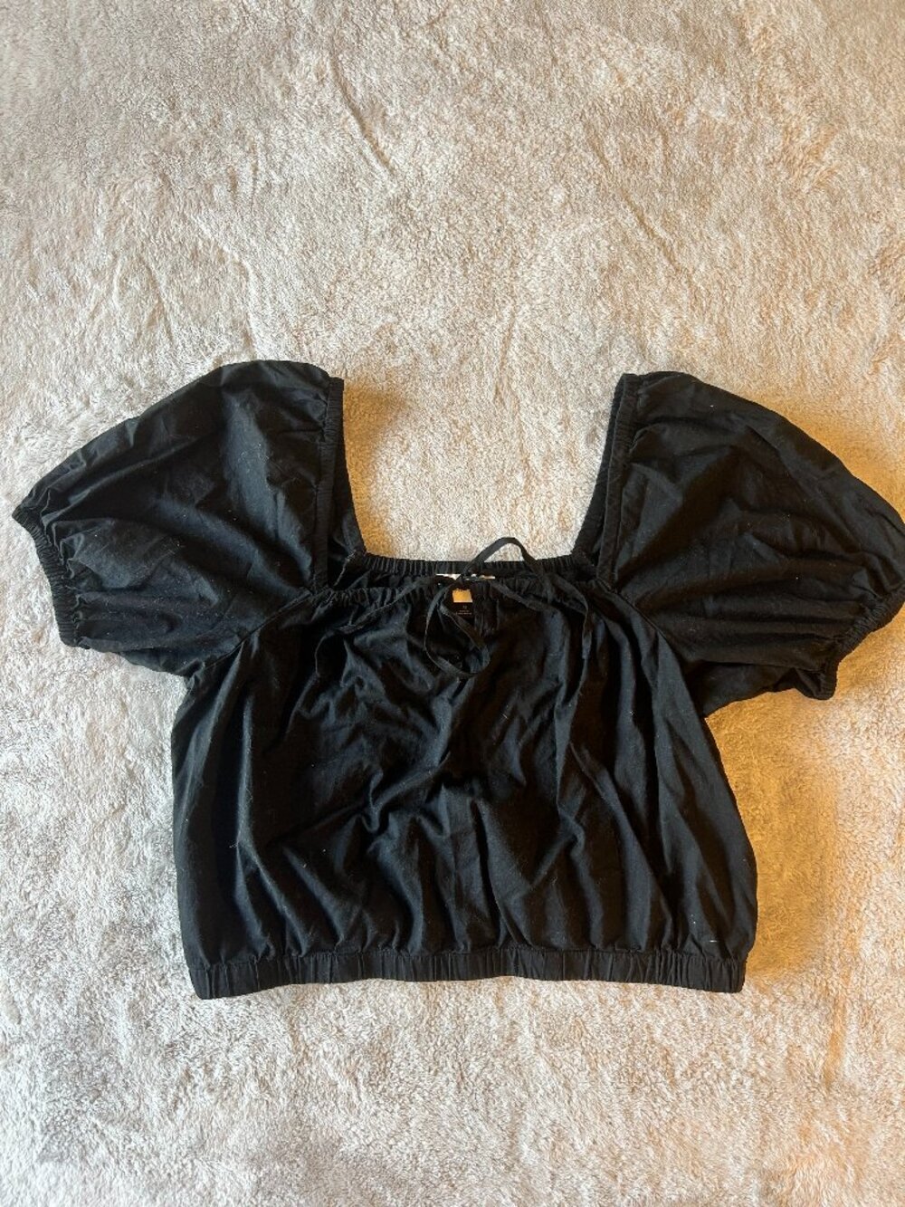 Target Black Women's Off-Shoulder Top